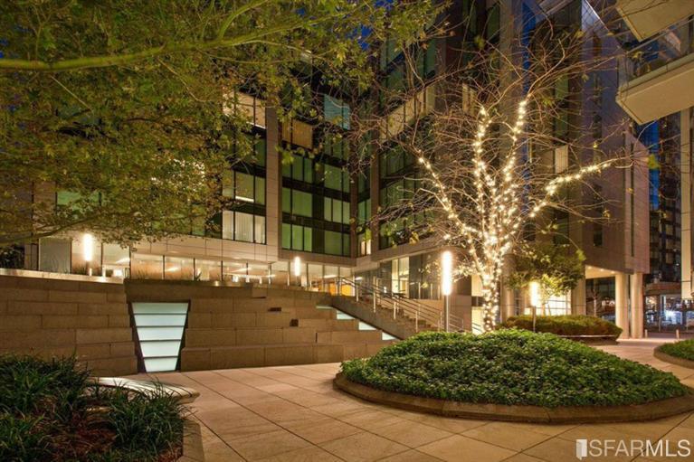 The courtyard of The Infinity.