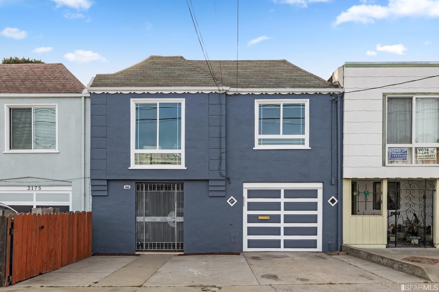 Detail Gallery Image 1 of 1 For 2171 43rd Ave, San Francisco,  CA 94116 - 3 Beds | 2 Baths