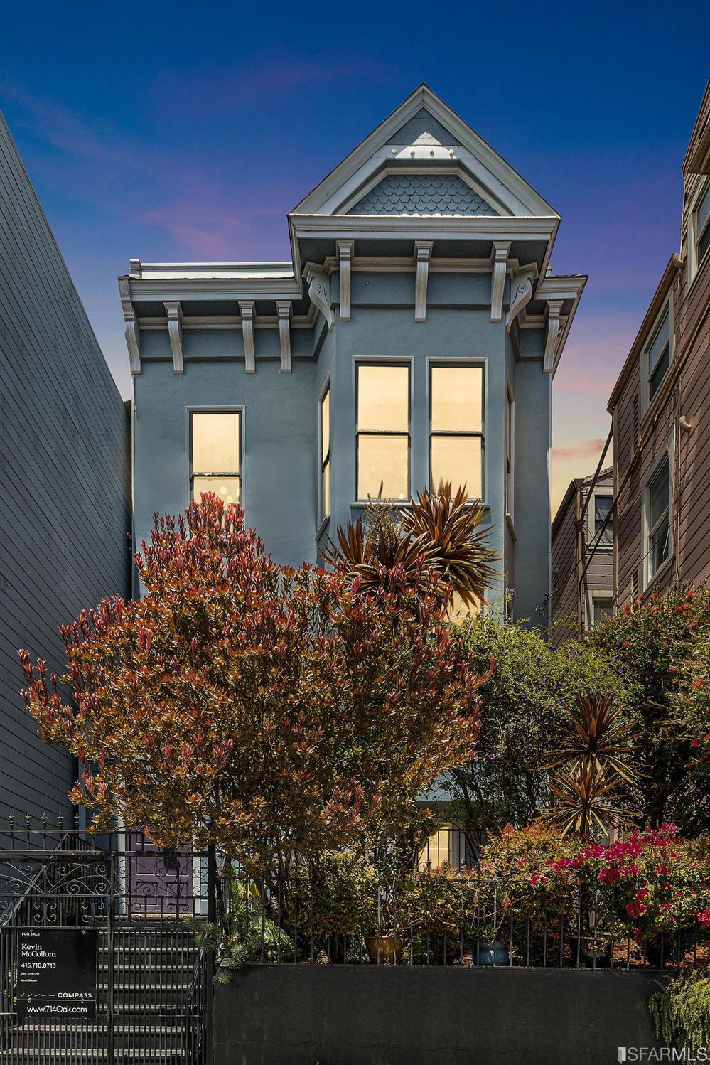 Detail Gallery Image 1 of 1 For 714 Oak St, San Francisco,  CA 94117 - 3 Beds | 1 Baths
