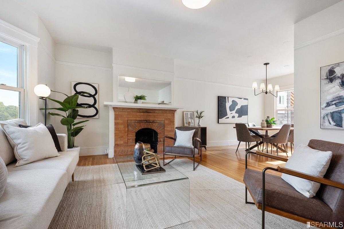 Detail Gallery Image 1 of 1 For 863 Haight St #3,  San Francisco,  CA 94117 - 1 Beds | 1 Baths