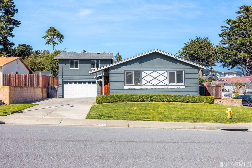 Detail Gallery Image 1 of 1 For 2040 Oakmont Dr, San Bruno,  CA 94066 - 5 Beds | 2 Baths