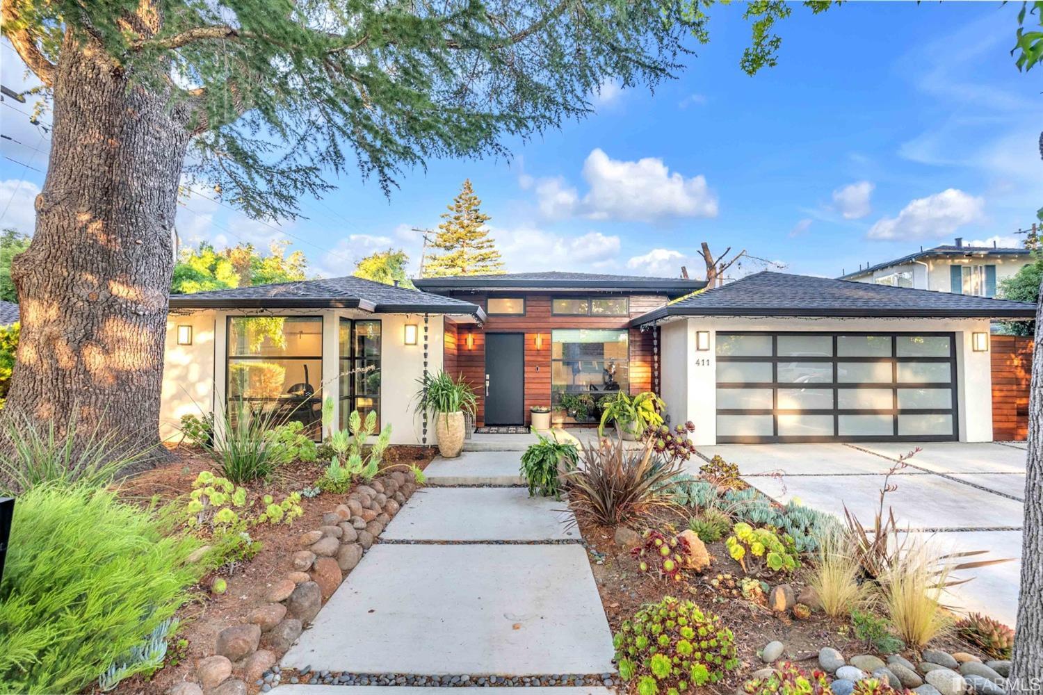 Detail Gallery Image 1 of 1 For 411 Sherwood Way, Menlo Park,  CA 94025 - 4 Beds | 3/2 Baths