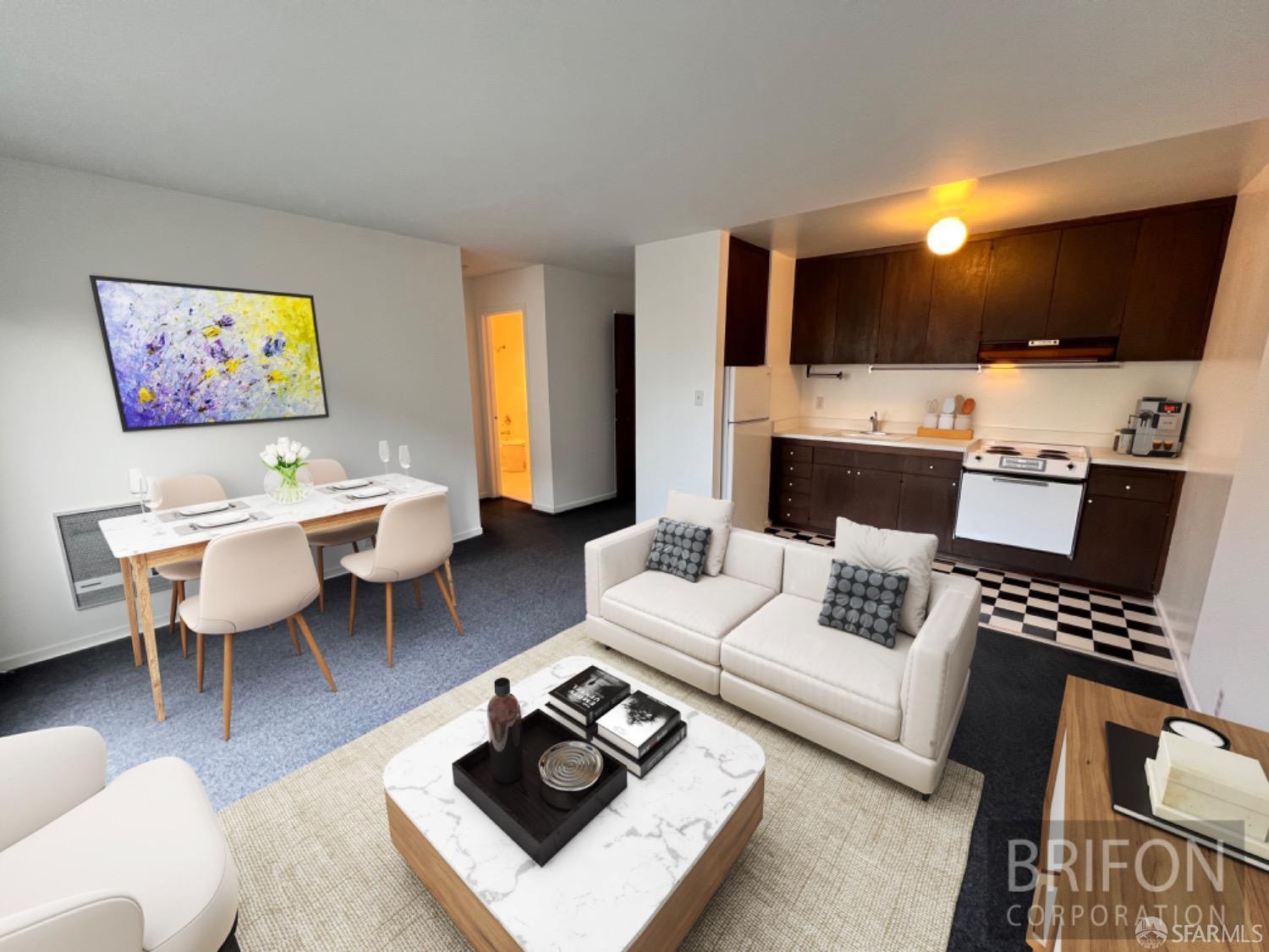 Detail Gallery Image 1 of 20 For 2221 Gough St #102,  San Francisco,  CA 94109 - 1 Beds | 1 Baths