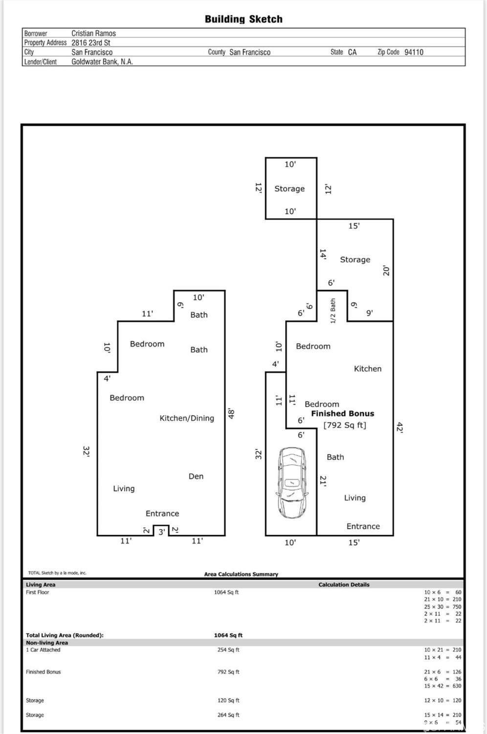 Detail Gallery Image 2 of 2 For 2816 23rd St, San Francisco,  CA 94110 - 4 Beds | 3/1 Baths