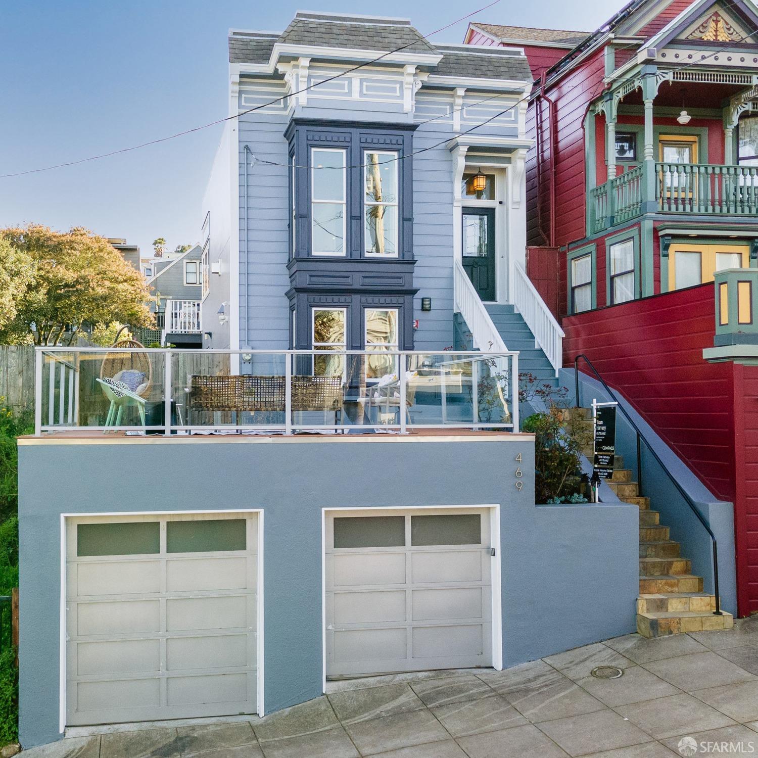 Detail Gallery Image 1 of 1 For 469 Clipper St, San Francisco,  CA 94114 - 3 Beds | 3/1 Baths