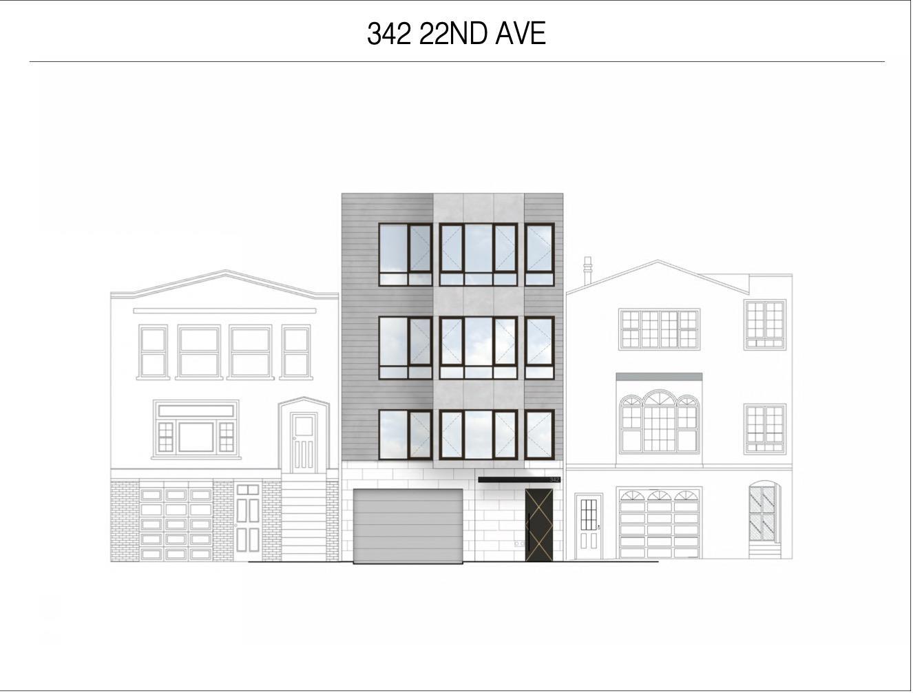 Detail Gallery Image 1 of 1 For 342 22nd Ave, San Francisco,  CA 94121 - – Beds | – Baths