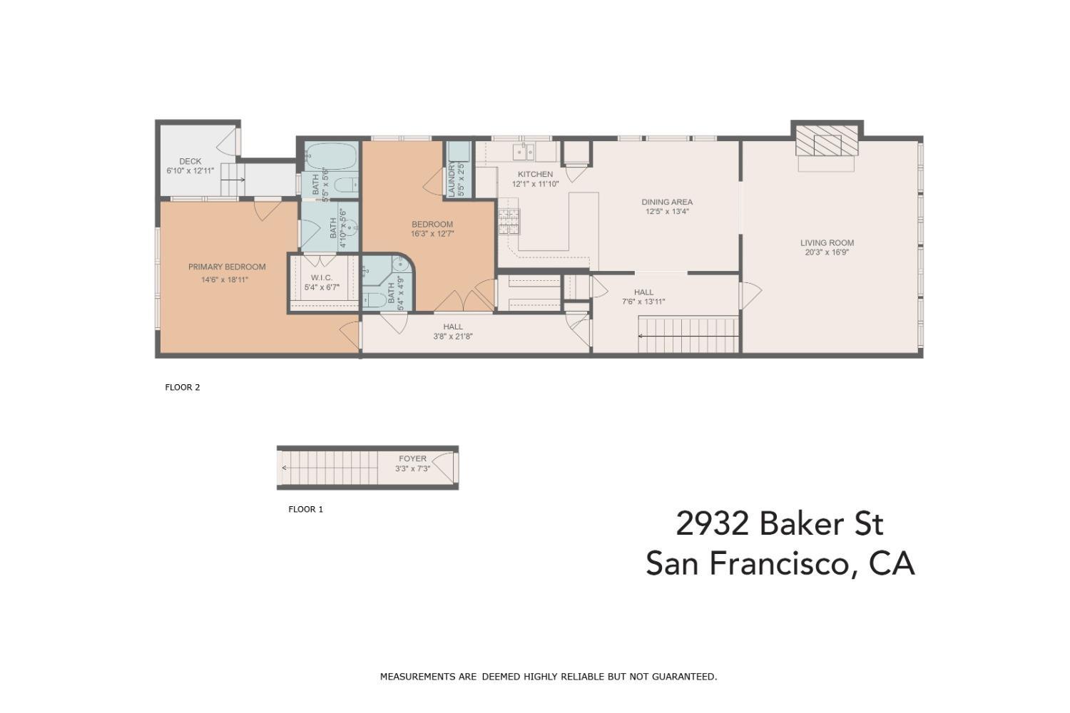 Detail Gallery Image 38 of 43 For 2932 Baker St, San Francisco,  CA 94123 - 2 Beds | 2 Baths
