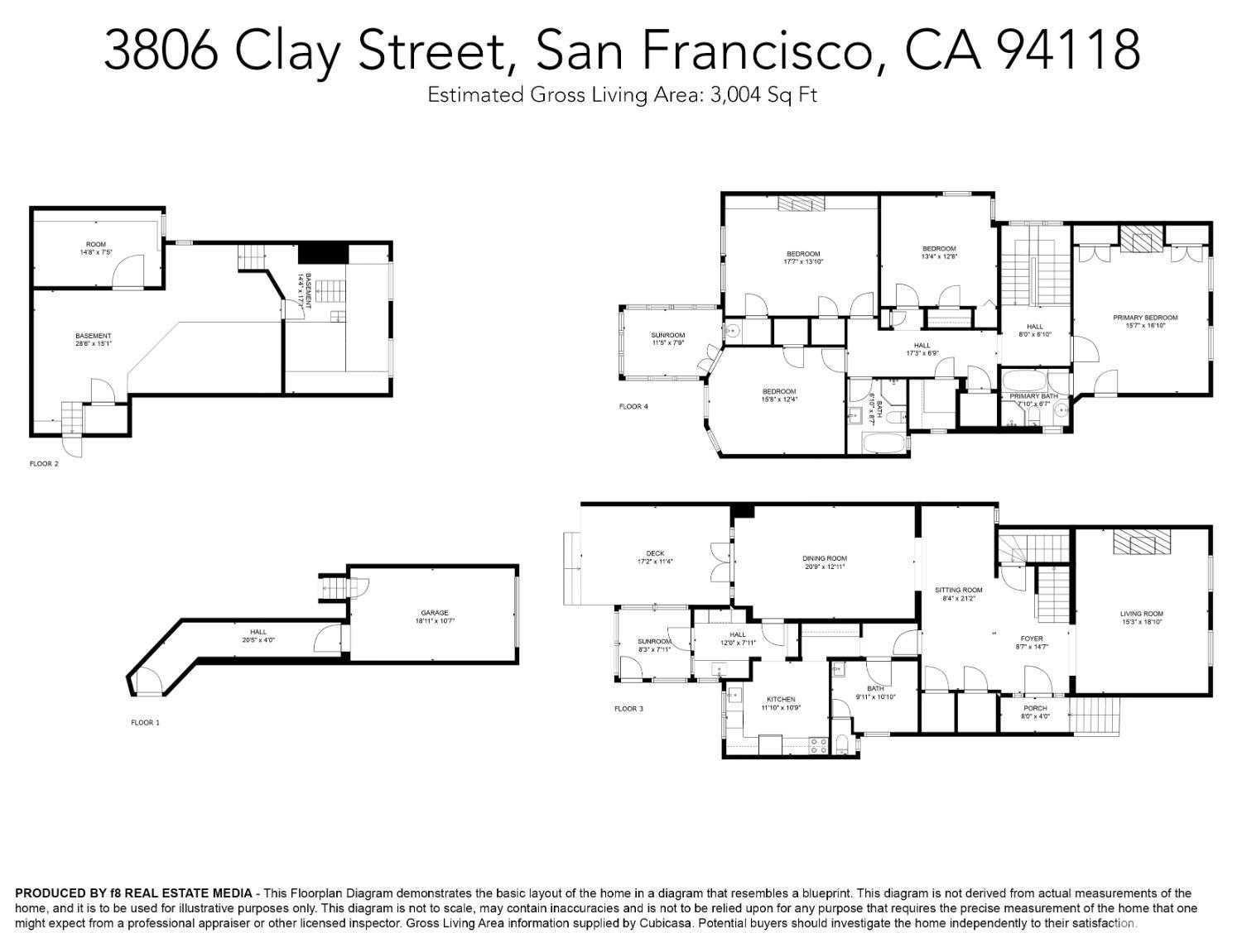 Detail Gallery Image 97 of 97 For 3806 Clay St, San Francisco,  CA 94118 - 4 Beds | 2/1 Baths