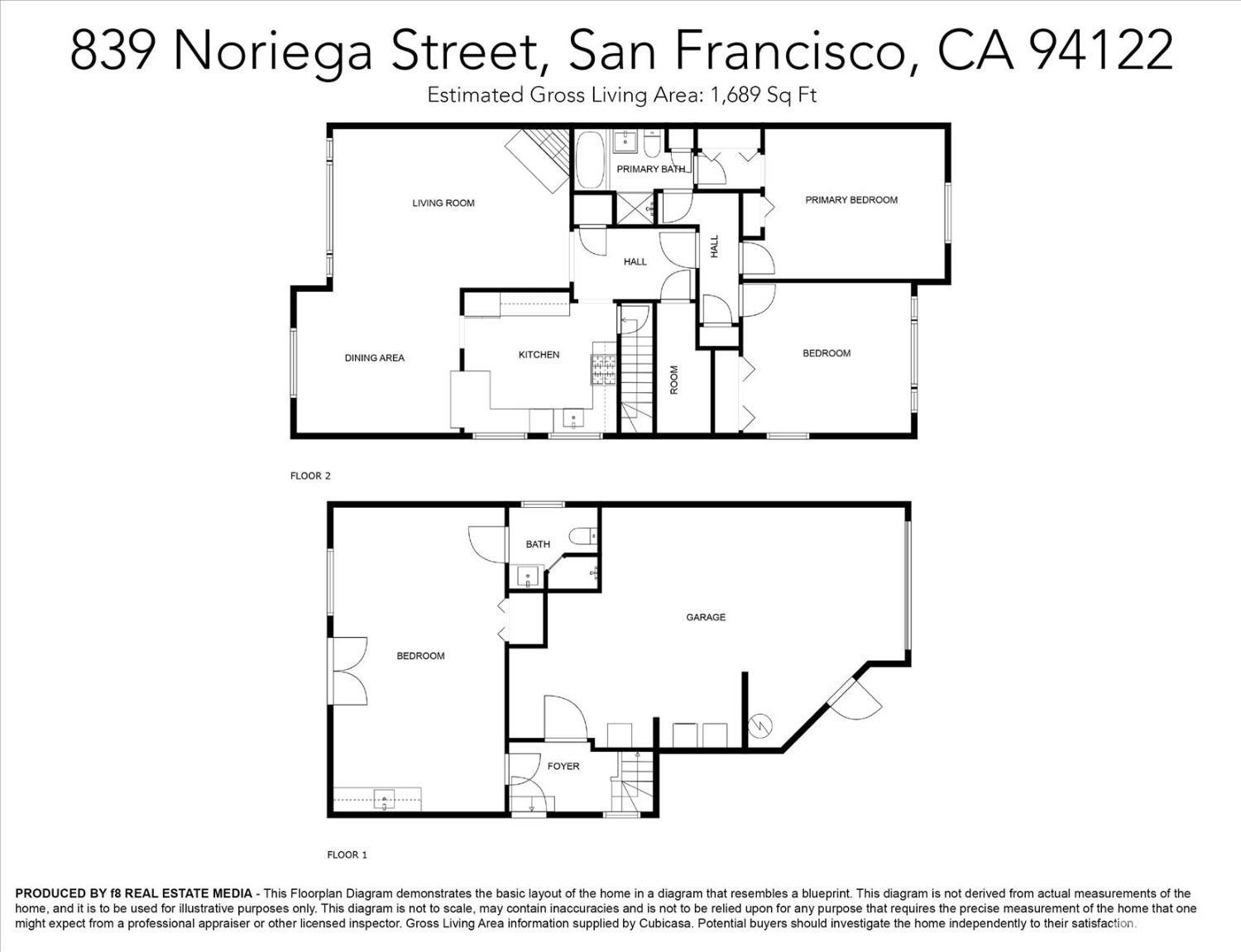 Detail Gallery Image 2 of 64 For 839 Noriega St, San Francisco,  CA 94122 - 3 Beds | 2 Baths