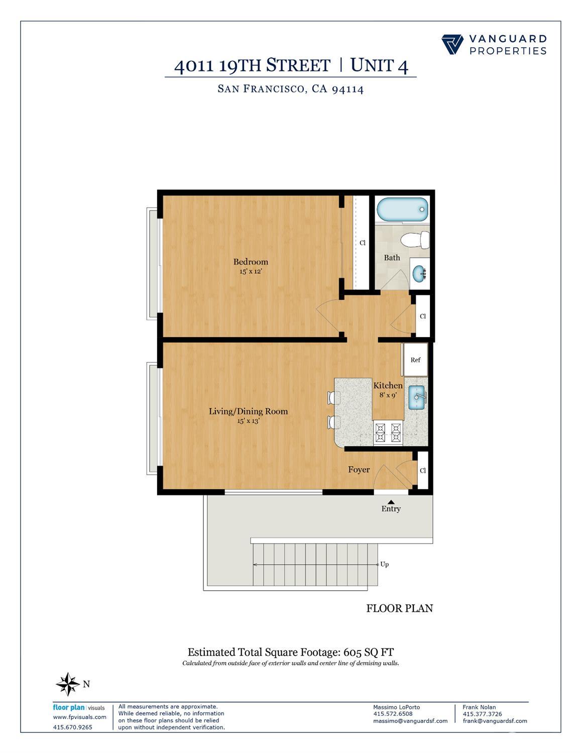 Detail Gallery Image 11 of 18 For 4011 19th St #4,  San Francisco,  CA 94114 - 1 Beds | 1 Baths