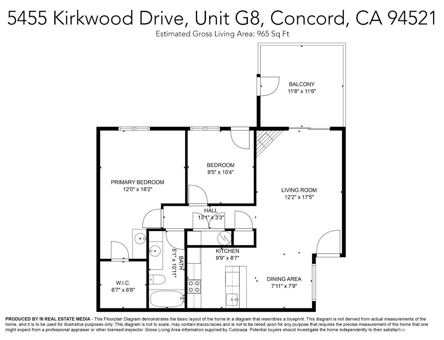 Detail Gallery Image 42 of 42 For 5455 Kirkwood Dr #G8,  Concord,  CA 94521 - 2 Beds | 1/1 Baths
