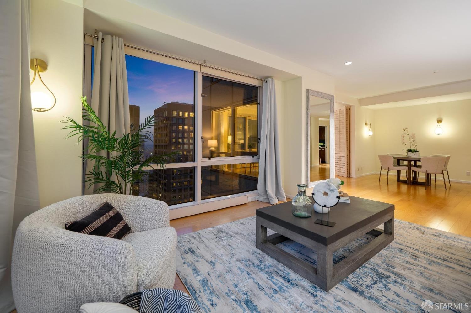 Detail Gallery Image 4 of 42 For 333 Bush St #3804,  San Francisco,  CA 94104 - 2 Beds | 2 Baths