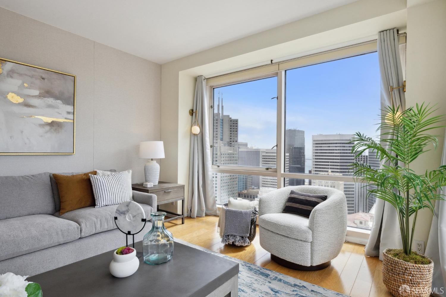 Detail Gallery Image 7 of 42 For 333 Bush St #3804,  San Francisco,  CA 94104 - 2 Beds | 2 Baths