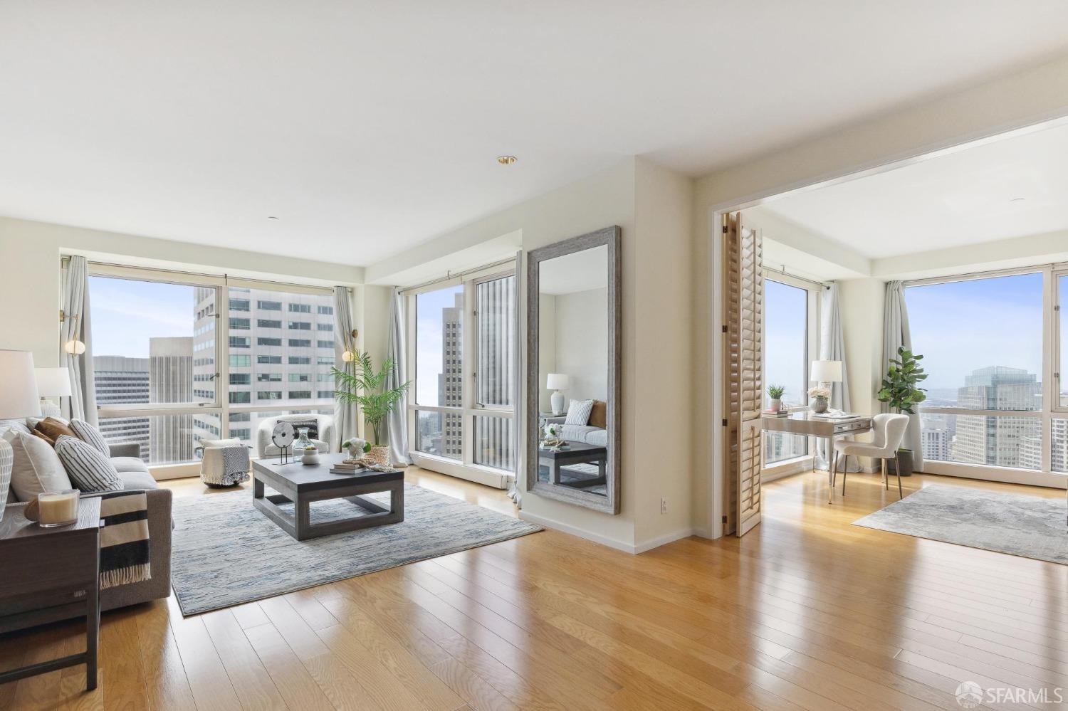 Detail Gallery Image 2 of 42 For 333 Bush St #3804,  San Francisco,  CA 94104 - 2 Beds | 2 Baths