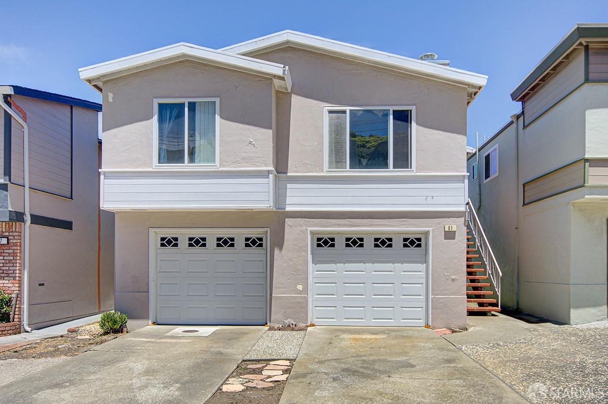 Detail Gallery Image 1 of 1 For 61 Mira Vista Ct, Daly City,  CA 94014 - 3 Beds | 1 Baths