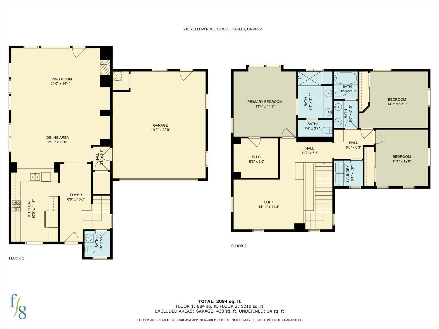 Detail Gallery Image 24 of 24 For 216 Yellow Rose Cir, Oakley,  CA 94561 - 3 Beds | 2/1 Baths