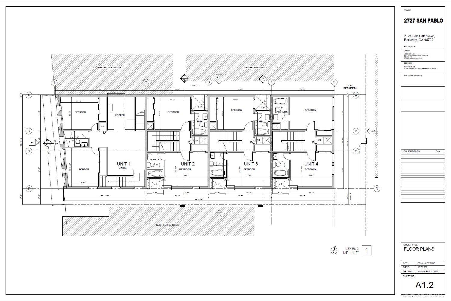 Detail Gallery Image 10 of 14 For 2727 San Pablo Ave, Berkeley,  CA 94702 - 3 Beds | 1 Baths