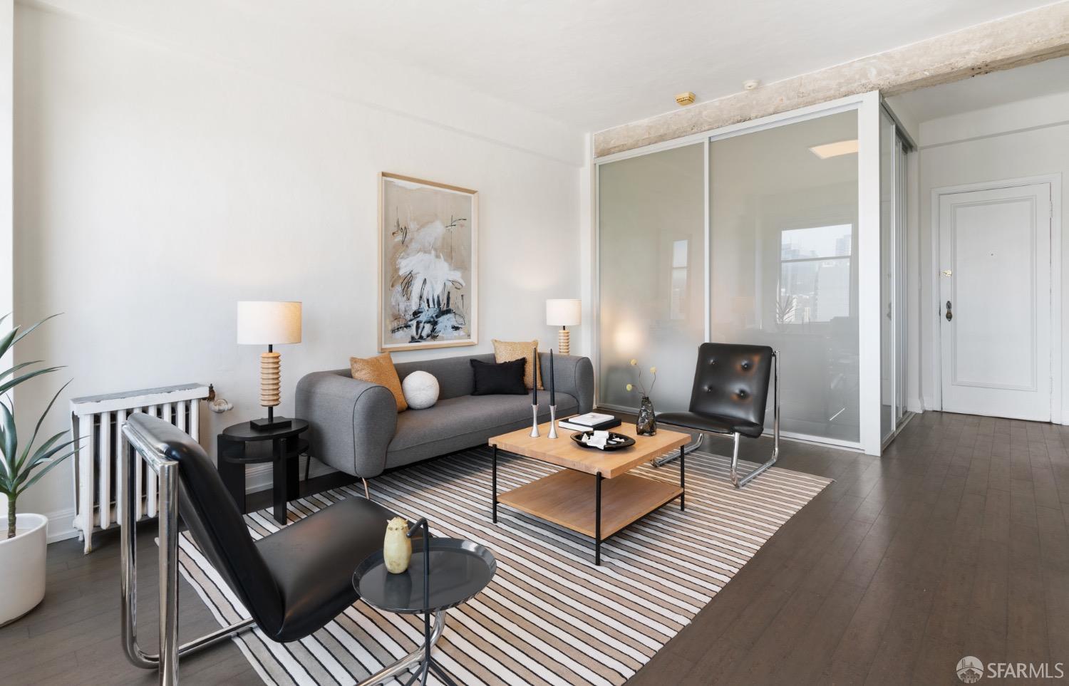 Detail Gallery Image 7 of 47 For 631 Ofarrell St #1112,  San Francisco,  CA 94109 - 0 Beds | 1 Baths