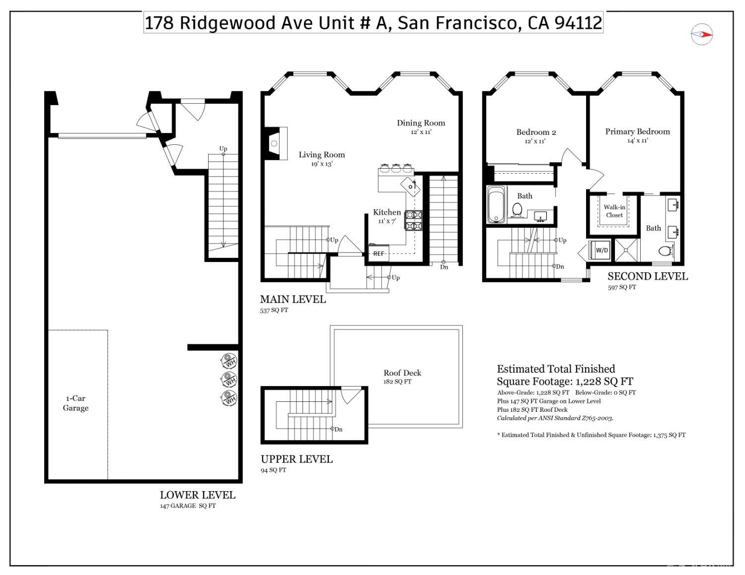 Detail Gallery Image 40 of 40 For 178 Ridgewood Ave a,  San Francisco,  CA 94112 - 2 Beds | 2 Baths