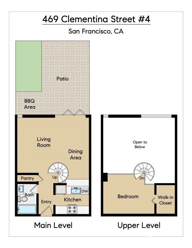 Detail Gallery Image 22 of 27 For 469 Clementina St #4,  San Francisco,  CA 94103 - 1 Beds | 1 Baths