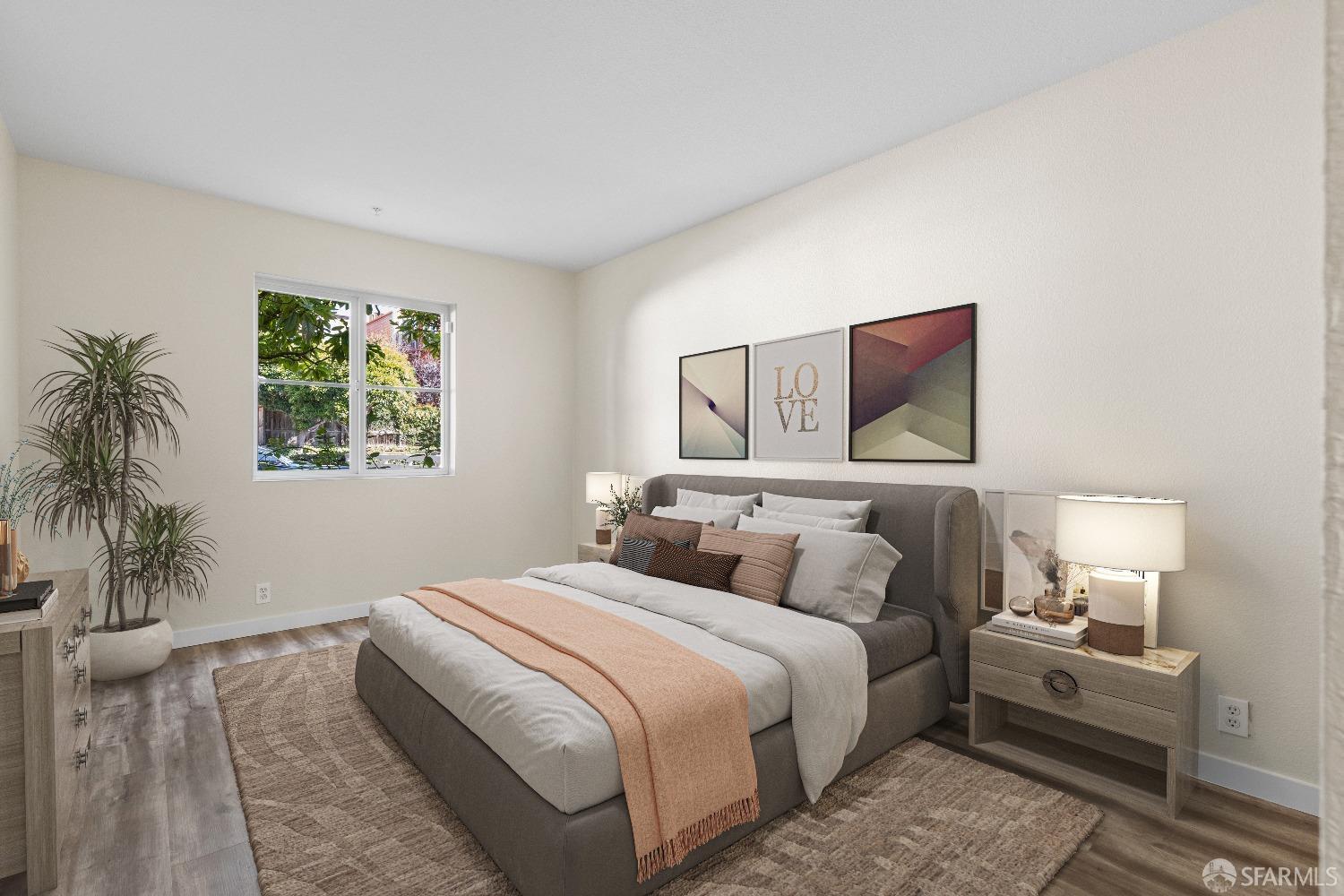 Detail Gallery Image 6 of 41 For 1862 Ellis St #B,  San Francisco,  CA 94115 - 2 Beds | 1 Baths