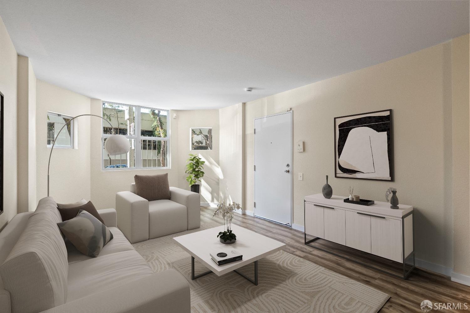 Detail Gallery Image 7 of 41 For 1862 Ellis St #B,  San Francisco,  CA 94115 - 2 Beds | 1 Baths