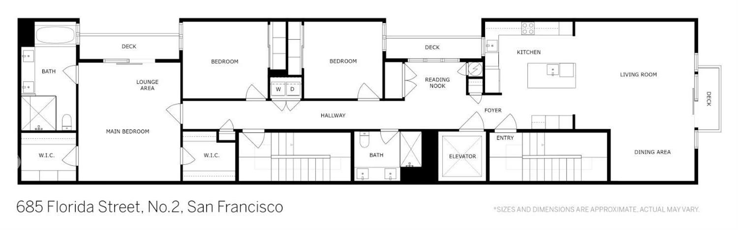 Detail Gallery Image 46 of 48 For 685 Florida St #2,  San Francisco,  CA 94110 - 3 Beds | 2 Baths