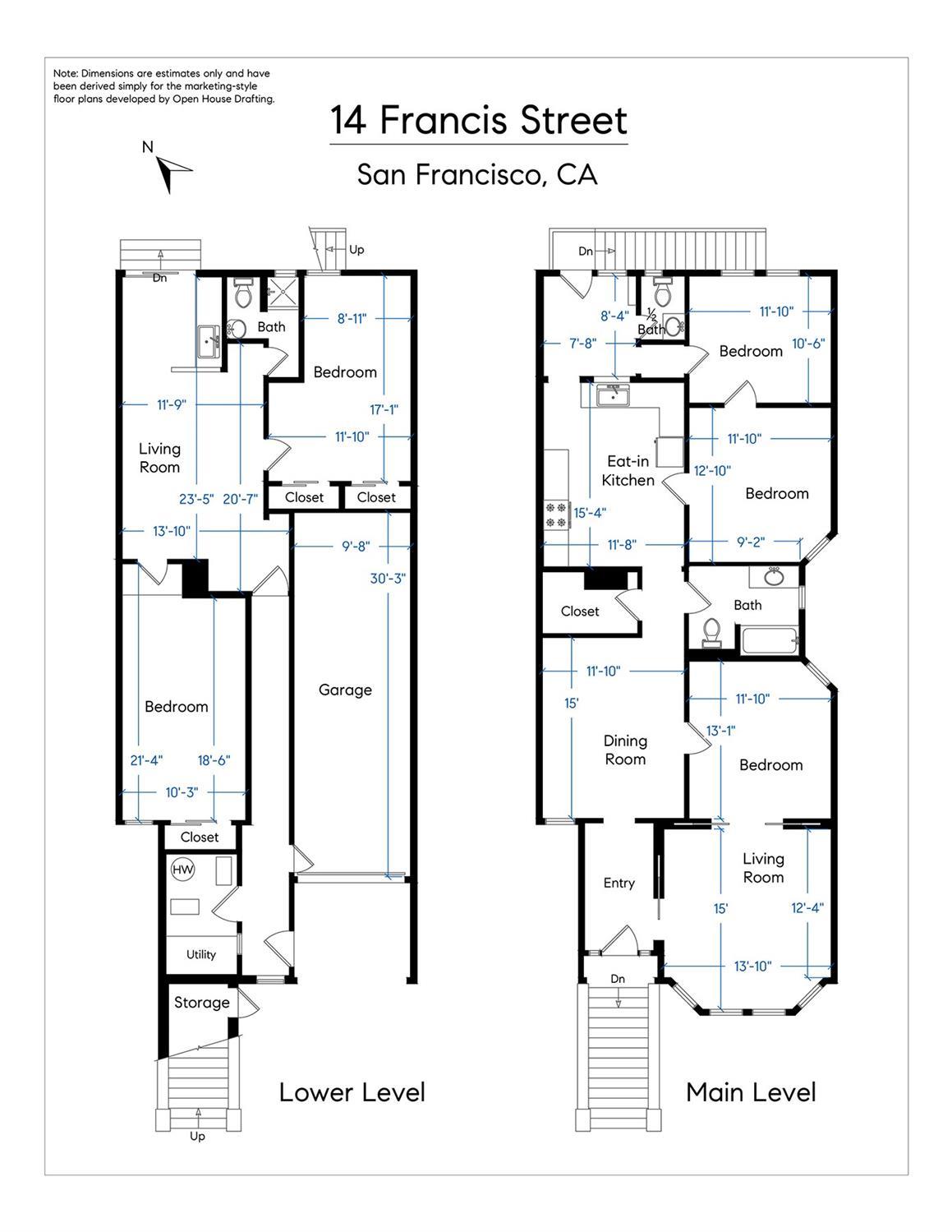 Detail Gallery Image 37 of 95 For 14 Francis St, San Francisco,  CA 94112 - 5 Beds | 2/1 Baths