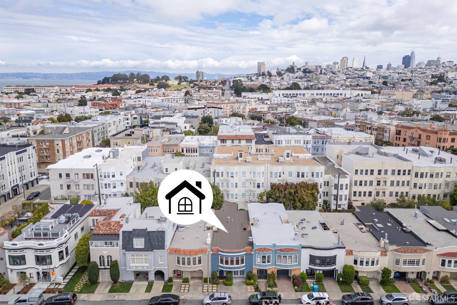 Detail Gallery Image 2 of 46 For 160 Avila St, San Francisco,  CA 94123 - 3 Beds | 1 Baths