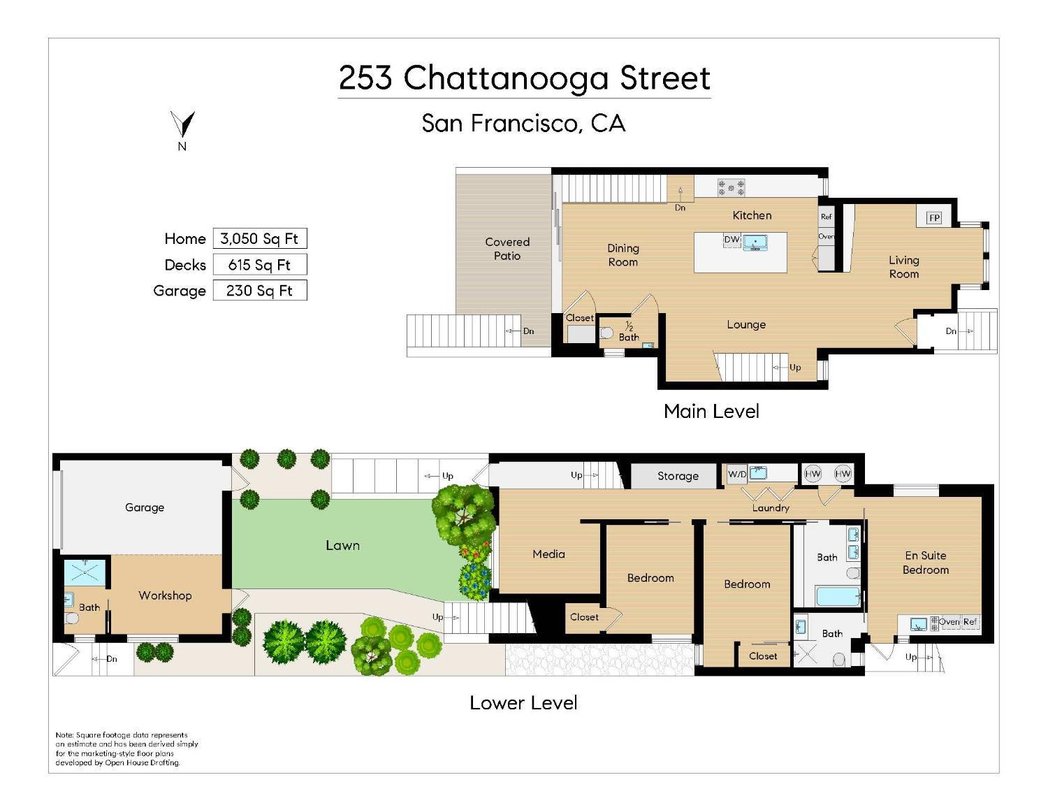 Detail Gallery Image 64 of 65 For 253 Chattanooga St, San Francisco,  CA 94114 - 4 Beds | 4/2 Baths