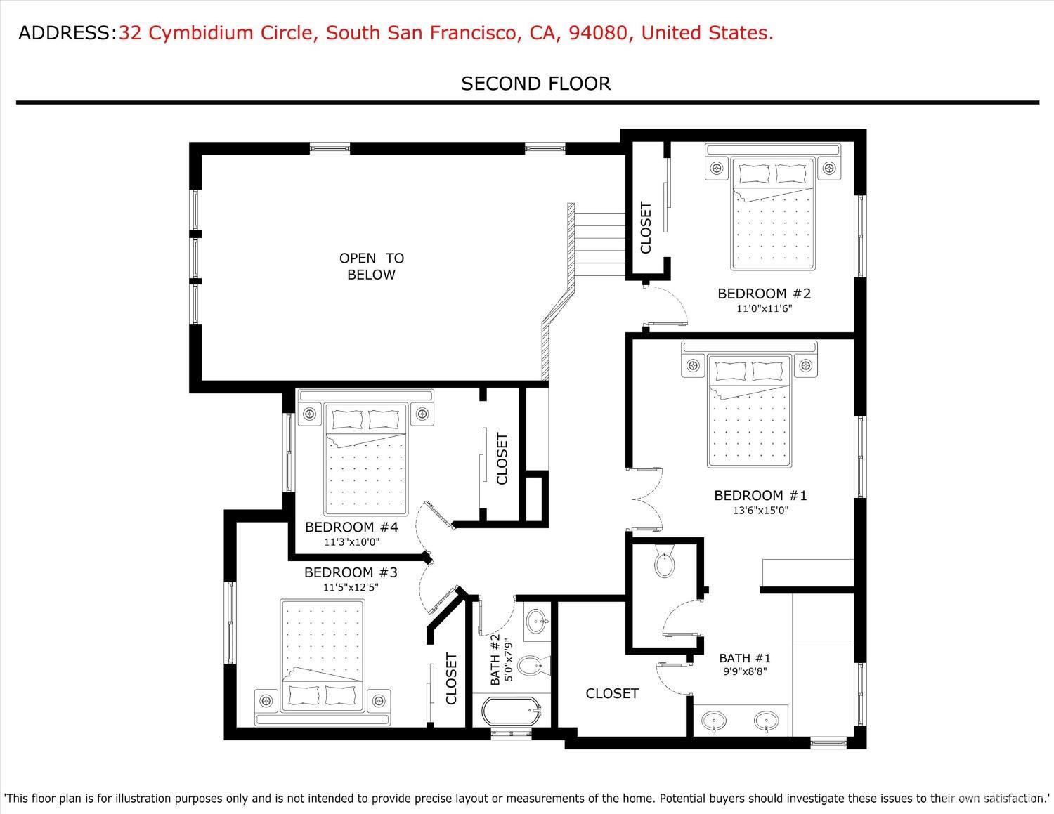 Detail Gallery Image 41 of 42 For 32 Cymbidium Cir, South San Francisco,  CA 94080 - 4 Beds | 2/1 Baths