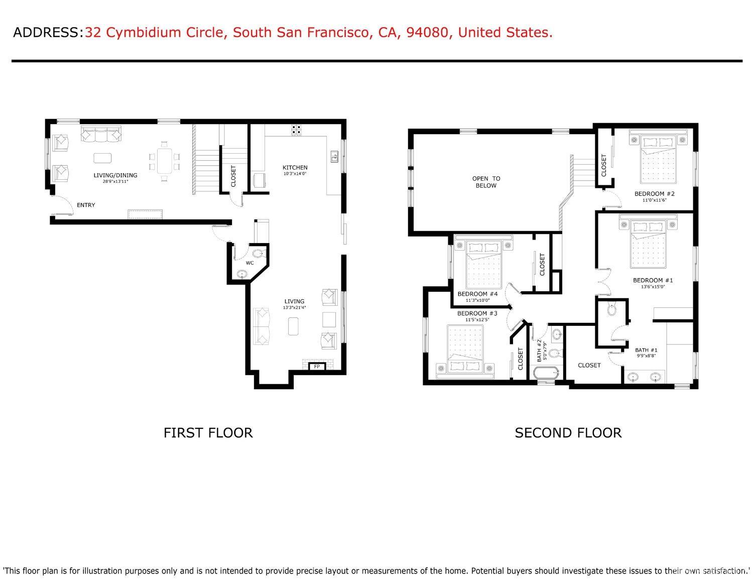 Detail Gallery Image 42 of 42 For 32 Cymbidium Cir, South San Francisco,  CA 94080 - 4 Beds | 2/1 Baths