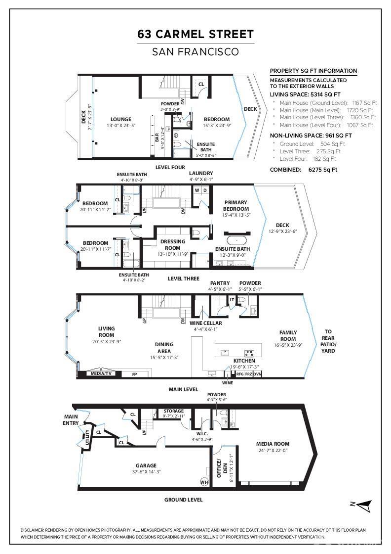 Detail Gallery Image 45 of 45 For 63 Carmel St, San Francisco,  CA 94117 - 4 Beds | 4/3 Baths