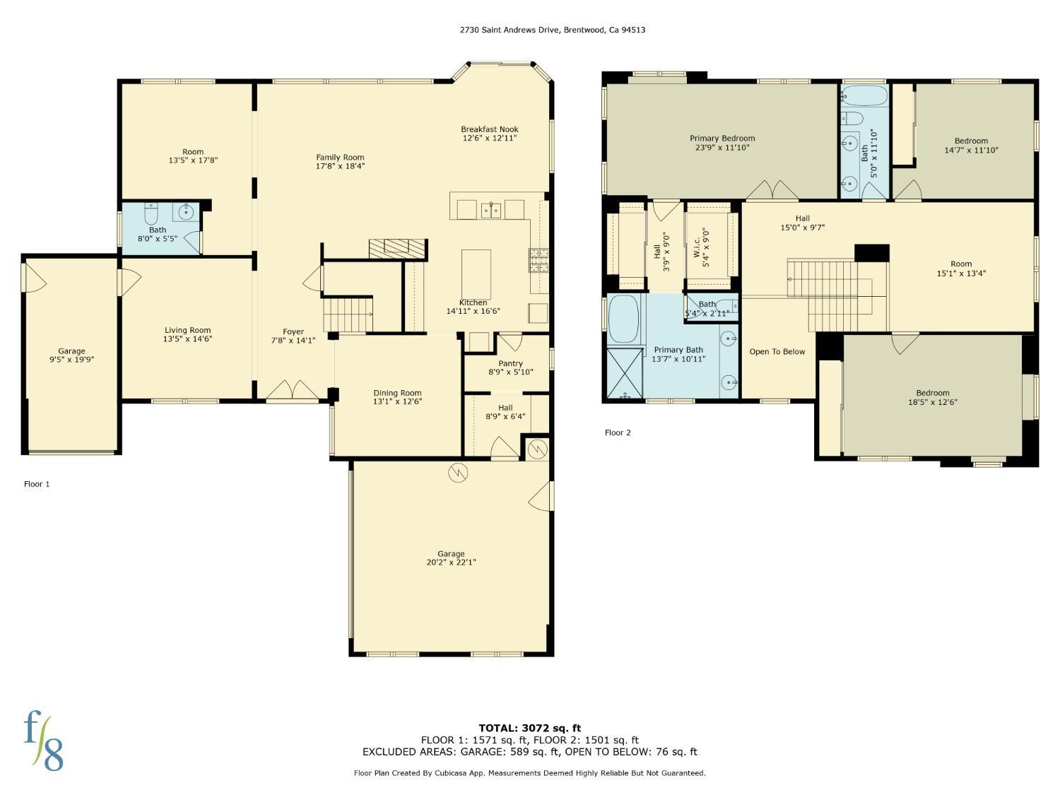 Detail Gallery Image 25 of 25 For 2730 St Andrews Dr, Brentwood,  CA 94513 - 3 Beds | 2/1 Baths