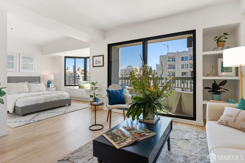 Detail Gallery Image 1 of 25 For 601 Van Ness Ave #827,  San Francisco,  CA 94102 - 1 Beds | 1 Baths