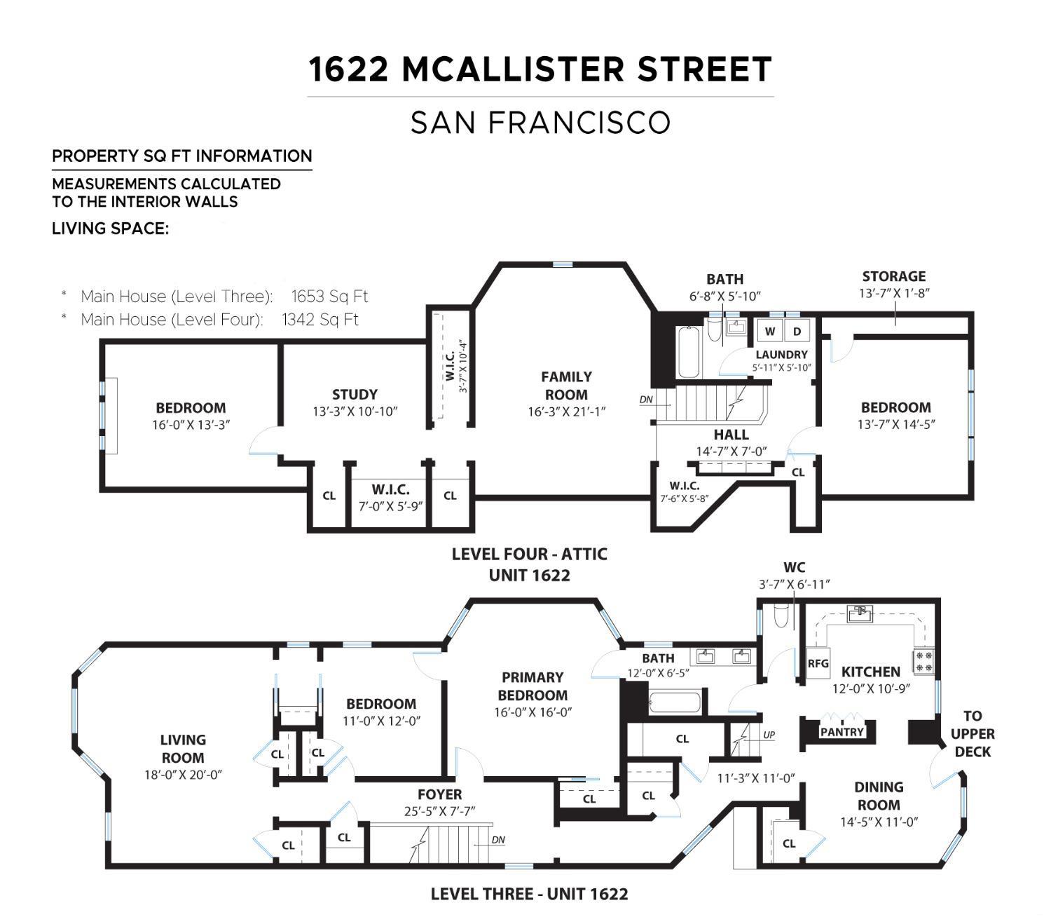 Detail Gallery Image 34 of 34 For 1622 Mcallister St, San Francisco,  CA 94115 - 4 Beds | 2 Baths