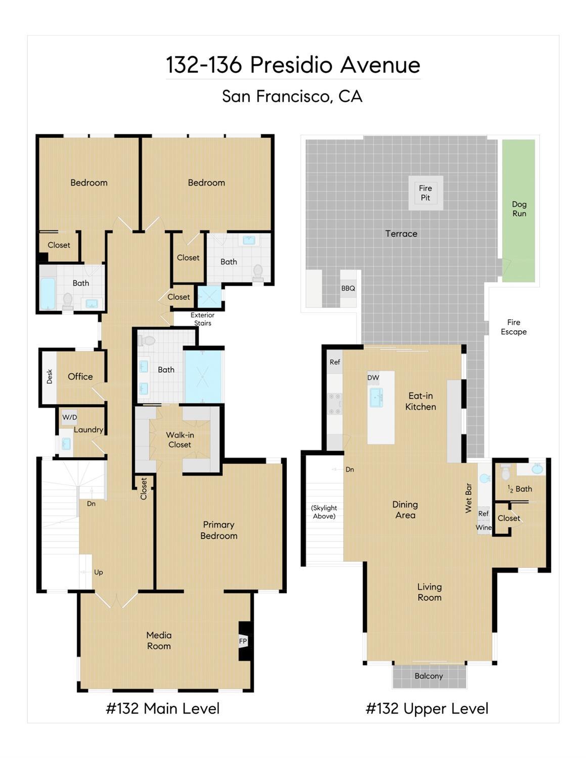 Detail Gallery Image 34 of 44 For 132 Presidio Ave, San Francisco,  CA 94115 - – Beds | – Baths