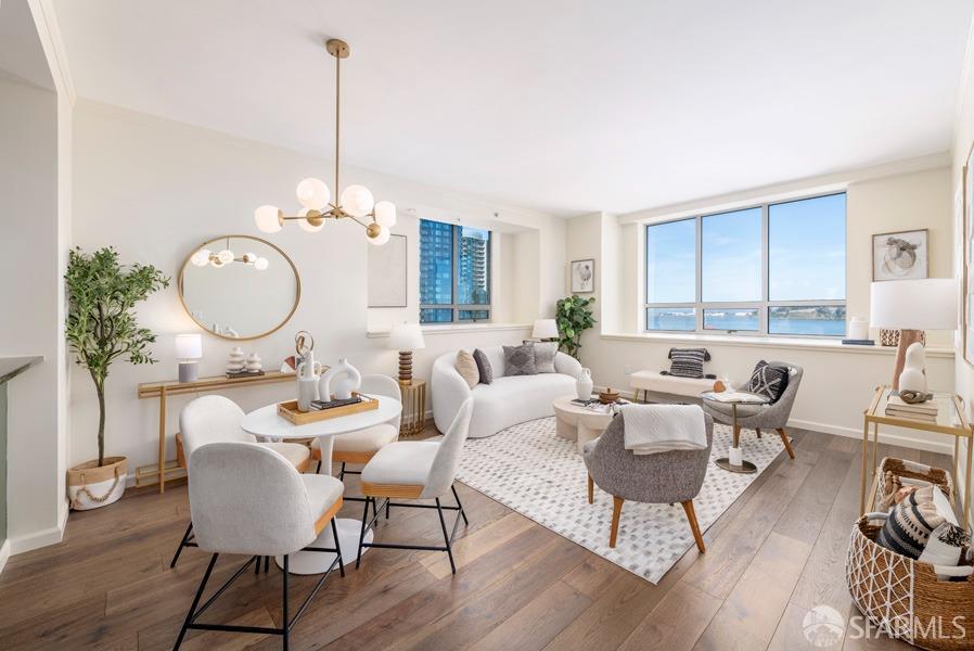 Detail Gallery Image 1 of 1 For 400 Beale St 2305l,  San Francisco,  CA 94105 - 1 Beds | 1 Baths