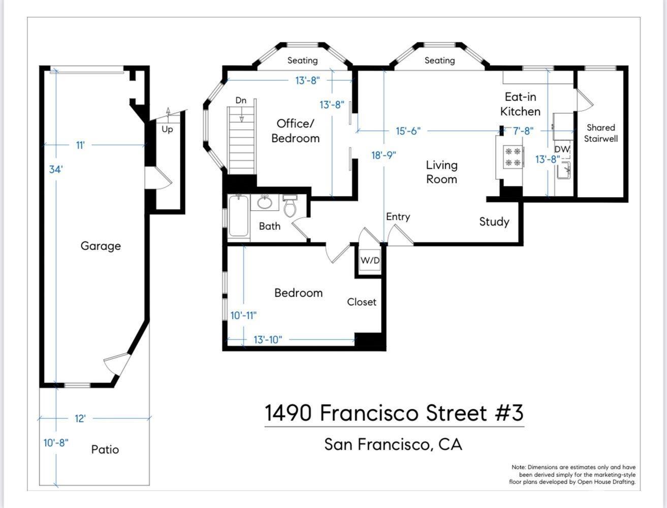 Detail Gallery Image 20 of 24 For 1490 Francisco St #3,  San Francisco,  CA 94123 - 2 Beds | 1/1 Baths