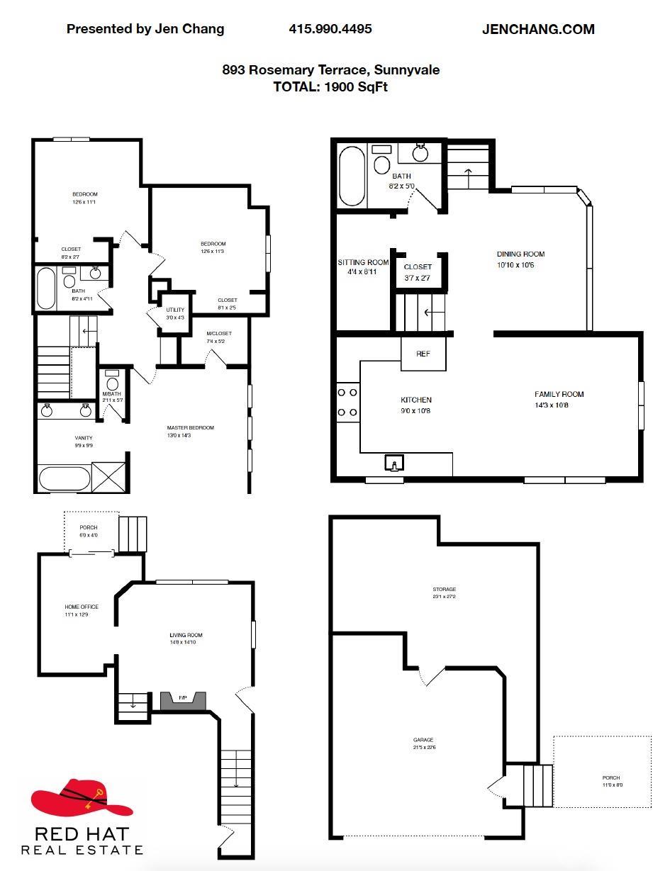 Detail Gallery Image 40 of 50 For 893 Rosemary Ter, Sunnyvale,  CA 94086 - 3 Beds | 3 Baths