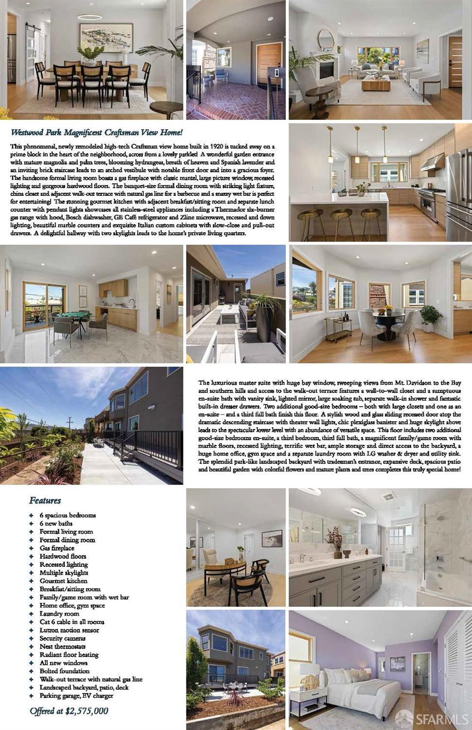 Detail Gallery Image 85 of 86 For 866 Faxon Ave, San Francisco,  CA 94112 - 6 Beds | 6 Baths