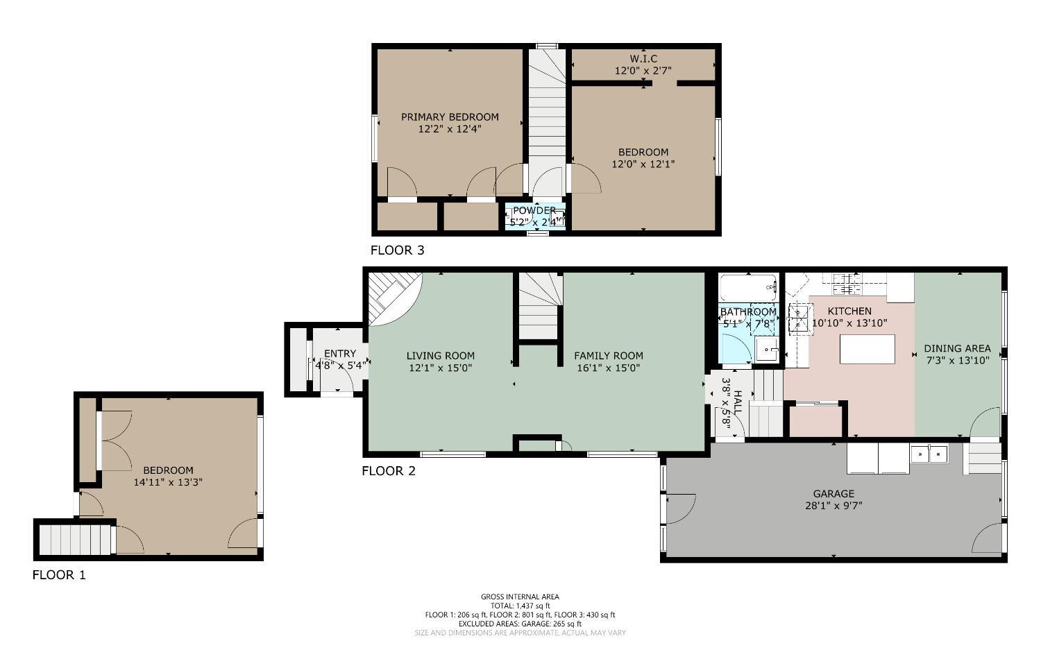 Detail Gallery Image 25 of 25 For 45 Holly Park Cir, San Francisco,  CA 94110 - 3 Beds | 1/1 Baths