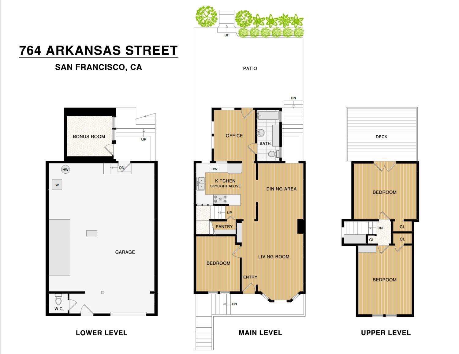 Detail Gallery Image 32 of 32 For 764 Arkansas St, San Francisco,  CA 94107 - 3 Beds | 1 Baths