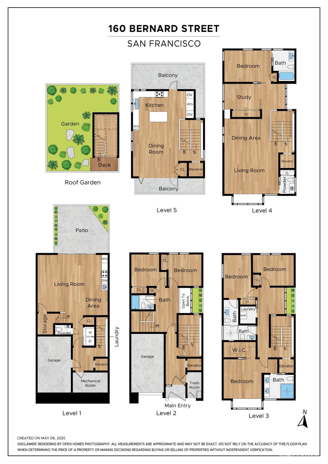 Detail Gallery Image 31 of 31 For 160 Bernard St, San Francisco,  CA 94109 - 6 Beds | 4/2 Baths