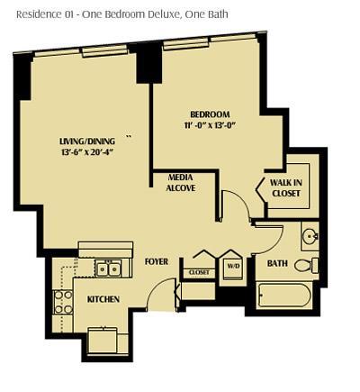 Detail Gallery Image 1 of 13 For 425 1st St #801,  San Francisco,  CA 94105 - 1 Beds | 1 Baths