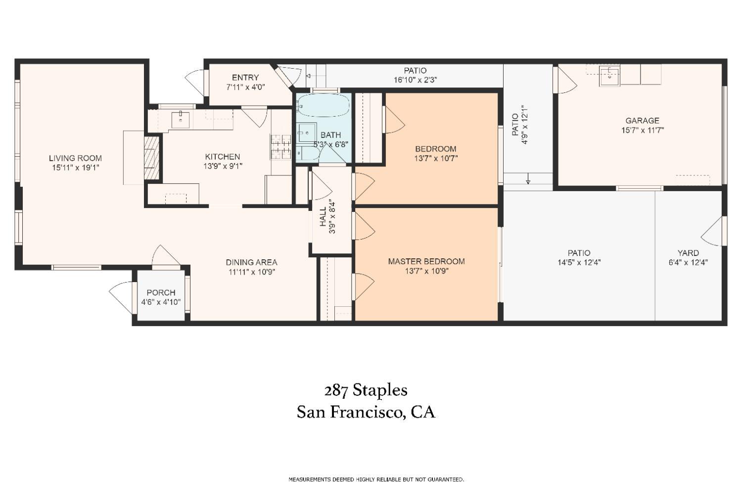 Detail Gallery Image 38 of 38 For 287 Staples Ave, San Francisco,  CA 94112 - 2 Beds | 1 Baths