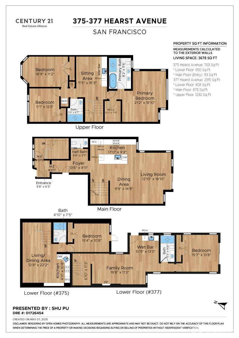 Detail Gallery Image 6 of 98 For 375 Hearst Ave, San Francisco,  CA 94112 - – Beds | – Baths