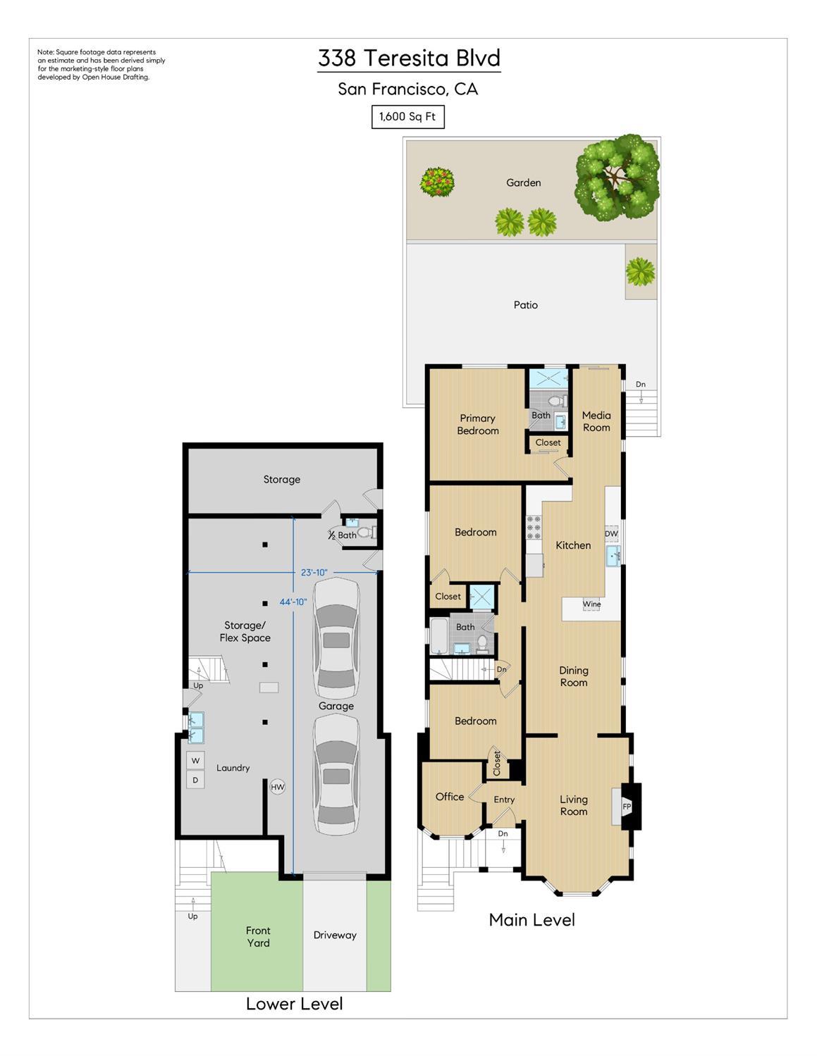 Detail Gallery Image 6 of 80 For 338 Teresita Blvd, San Francisco,  CA 94127 - 3 Beds | 2/1 Baths