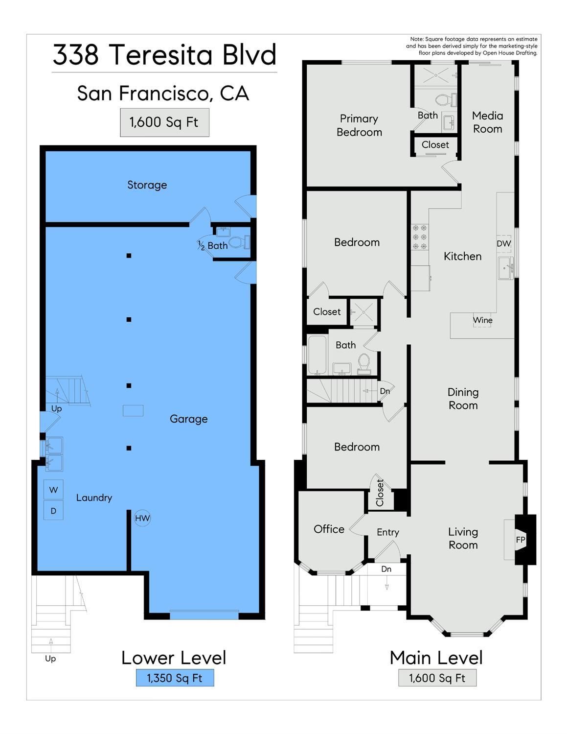 Detail Gallery Image 7 of 80 For 338 Teresita Blvd, San Francisco,  CA 94127 - 3 Beds | 2/1 Baths