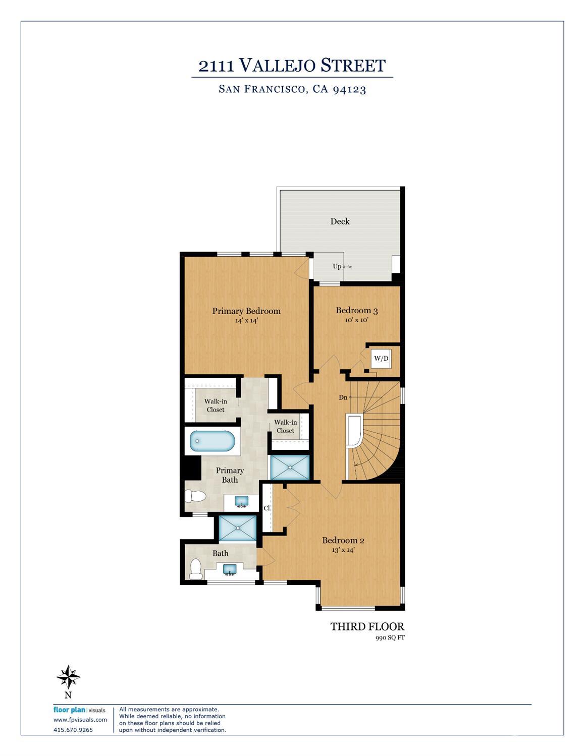Detail Gallery Image 35 of 35 For 2111 Vallejo St, San Francisco,  CA 94123 - 3 Beds | 2/1 Baths